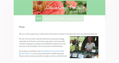 Desktop Screenshot of canoecreekproduce.com